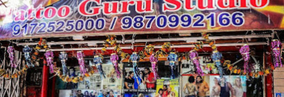 Guru Tattoo Studio , Dadar, Mumbai , India