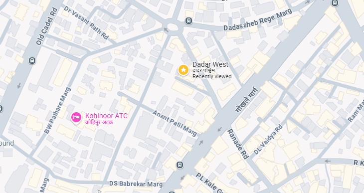 Know more about Dadarwest. Community Services, Emergency Services, Educational Institutions, Healthcare services, Parks & Gardens, Shopping Malls, Transport facilities and more.